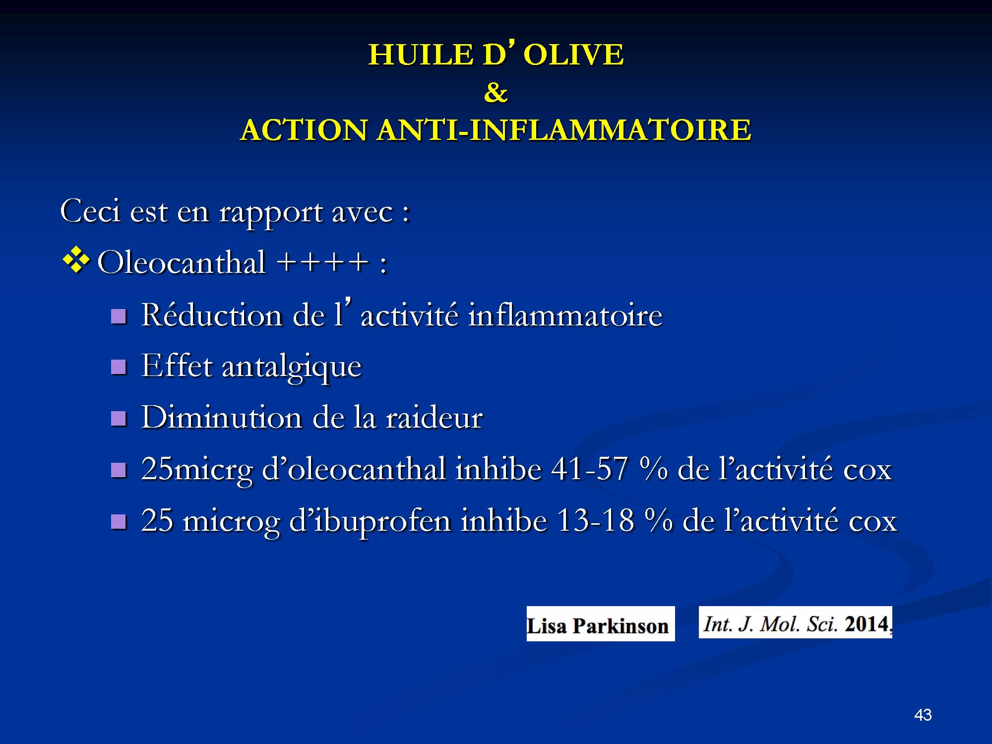 Effets curatifs de l’olivier sur la santé