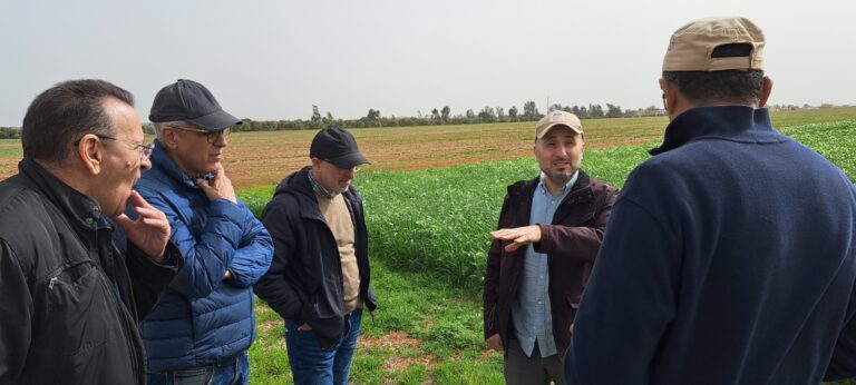 18/02/2023: Le coordinateur du projet ConServeTerra et l’équipe marocaine visitent la plateforme Meknès