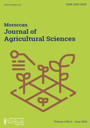 Moroccan Journal of Agricultural Sciences 4(2) – Juin 2023