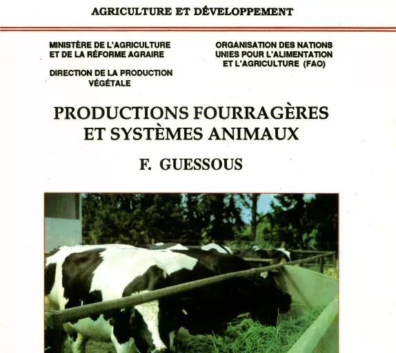 Productions fourragères et systèmes animaux (1991)